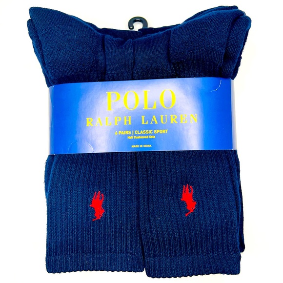 PRL Classic Crew Socks 🐎 - Picture 1 of 4